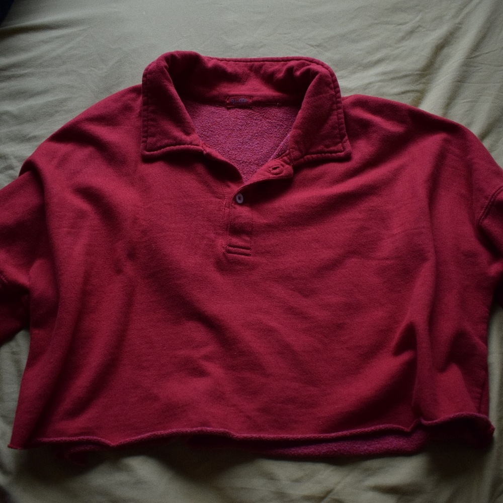 John Galt Cropped Sweater